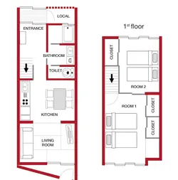 Floor Plan Temarian