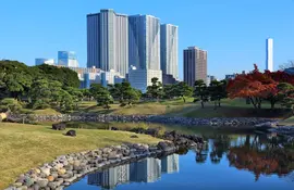 Giardini Hamarikyu: uno di Tokyo deve essere visto