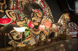 Nebuta festival museum in Aomori, Japan