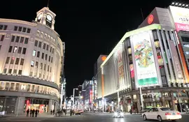 Ginza, el distrito elegante y elegante de Tokio