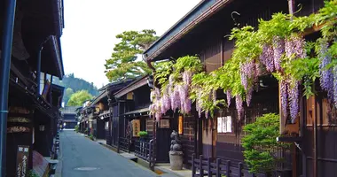 Una calle tradicional en Takayama