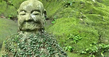 Une des cinq cents statues de l'Unganzen-ji