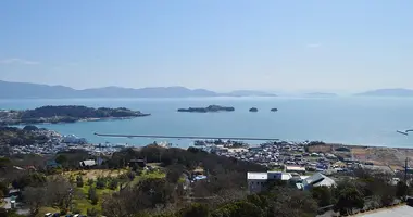 La baie d'Ushimado vue depuis le jardin des oliviers