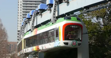 Le monorail du zoo de Ueno