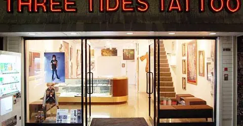 Three Tides Tattoo Studio.