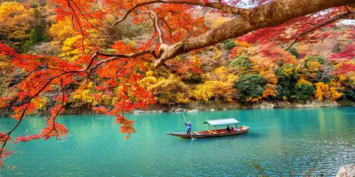 Le quartier d'Arashiyama en automne : l'un des incontournables pour toute visite de Kyoto