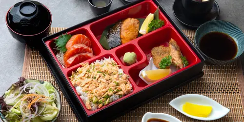 Bento box for a tasty Japanese lunch