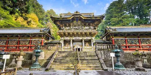 Toshogu shrine in Nikko natural park