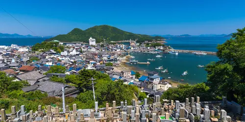 Tomonoura, quiet fishing port where Hayao Miyazaki settled for several months to write Ponyo in 2008