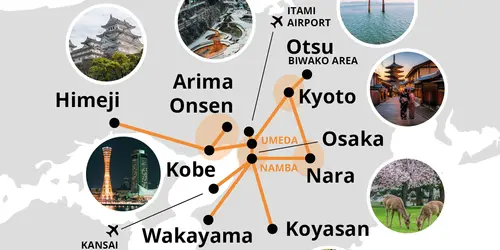 Available city & map