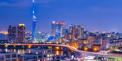 Fukuoka by night 