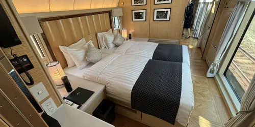 The Suite on the Twilight Express Mizukaze train