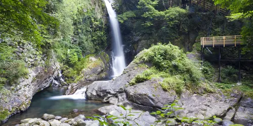Kawazu Seven Waterfalls in southeastern Izu, Shizuoka Prefecture