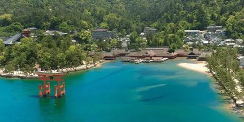Itsukushima Shrine on Miyajima Island, near Hiroshima