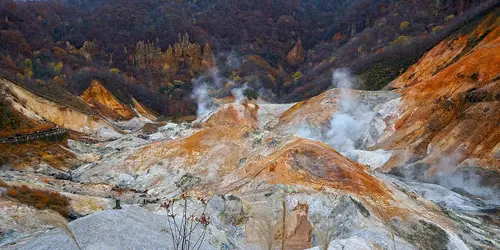  La vallée de l'enfer, Noboribetsu Onsen