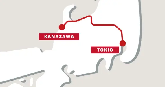 tokio kanazawa train map